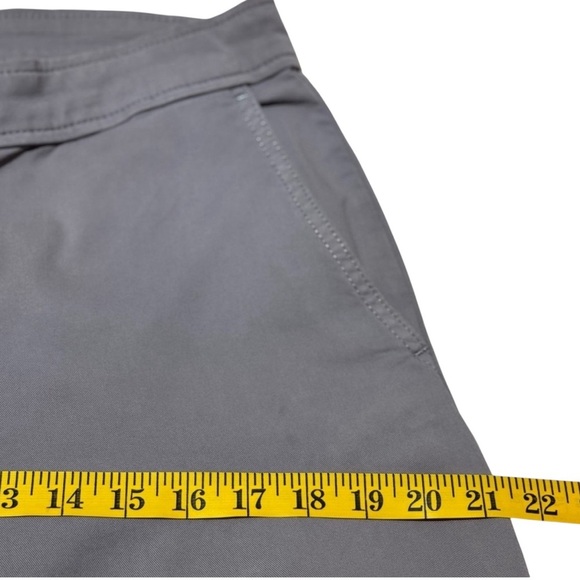 Eileen Fisher Organic Cotton Pant Size 12 Super Soft And Lightweight khaki grey - Picture 10 of 11